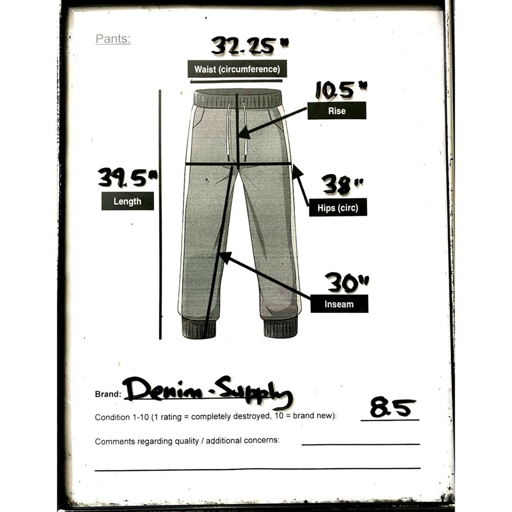 Ralph Lauren Denim & Supply Pants 30x32 (Fits 32x30) Chino Side Tabs Flag Logo - Picture 2 of 9